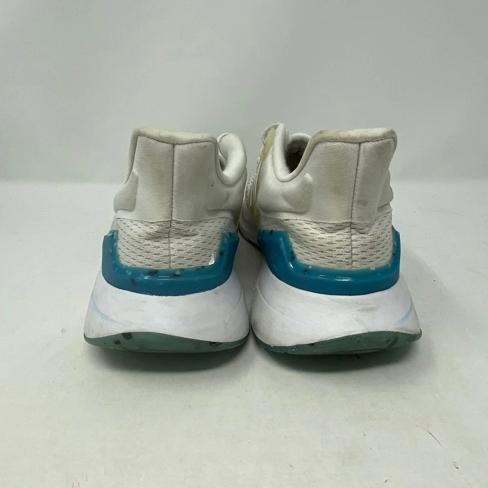 Adidas EQ21 Run White Blue Running Shoes Sneakers GX9797 Mens Size 7